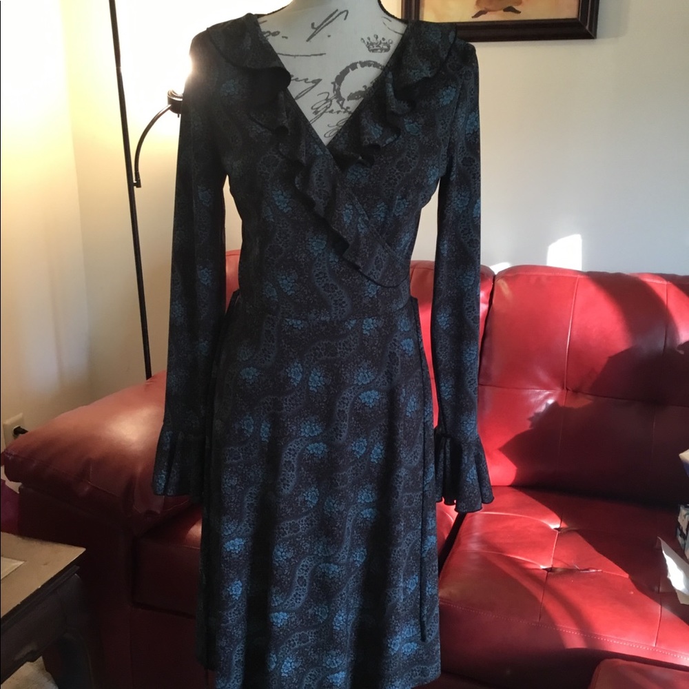 Express printed dress